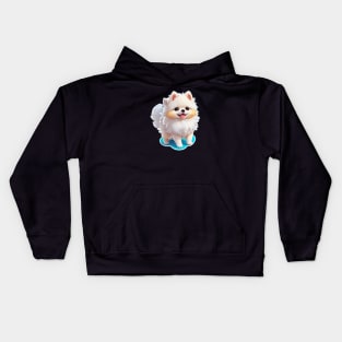 cute puppy Kids Hoodie